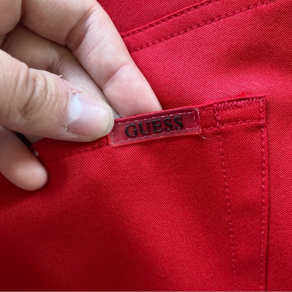 Vintage 00s Cherry Red Guess Pants 🍒 - Picture 7 of 9